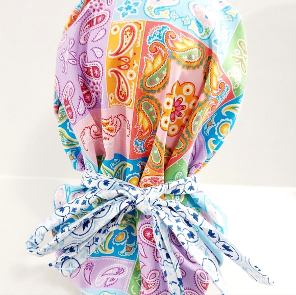 Bluey, Scrub Cap, Surgery Hat, Reversible, Surgical Cap, Chemo Hat - Picture 5 of 9